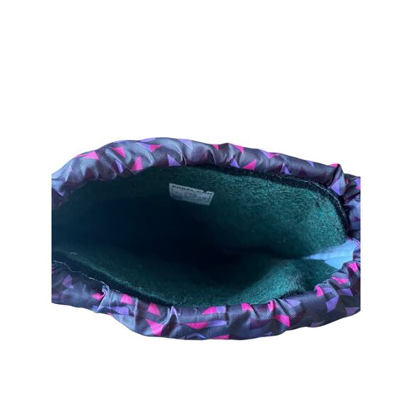 SOREL Flurry Weather Resistant Snow Boots Big Kid Size 7 Fuchsia Black - Picture 3 of 7